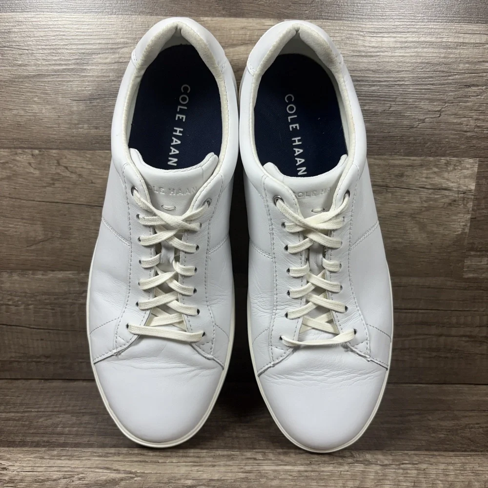 Cole Haan Grand Crosscourt II White Mens US Size 9.5 C32501 Sneakers